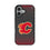 Calgary Flames Linen Bump Phone Case - Sports Gifts, Sports Memorabilia, Sports Collectibles, Fan Shop