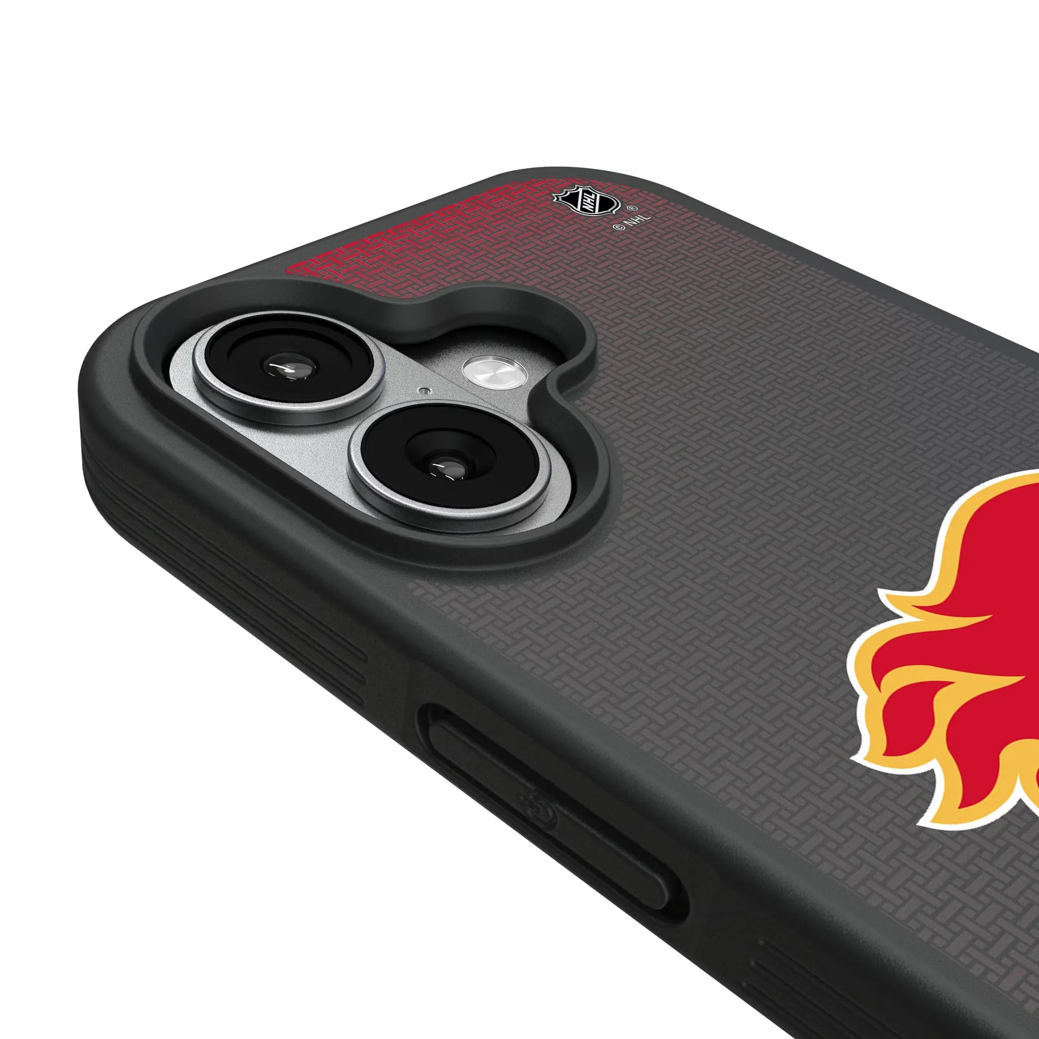 Calgary Flames Linen Bump Phone Case
