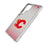 Calgary Flames Linen Clear Phone Case for Samsung Galaxy