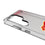 Calgary Flames Linen Clear Phone Case for Samsung Galaxy