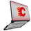 Calgary Flames Linen Laptop Case for Apple MacBook