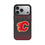 Calgary Flames Linen MagSafe Compatible Phone Case for Apple iPhone