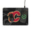 Calgary Flames Monocolor Tilt 15-Watt Wireless Charger and Mouse Pad
