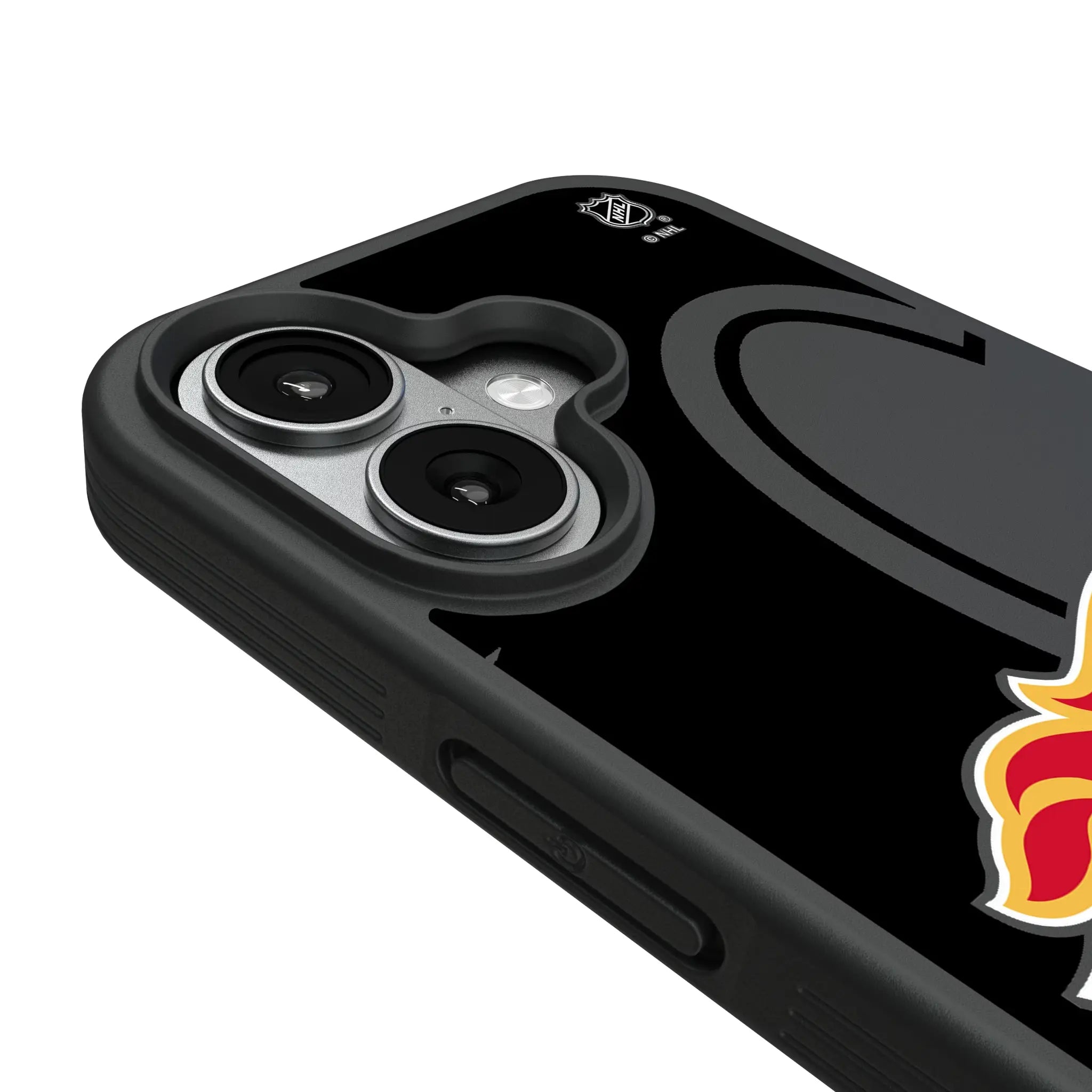 Calgary Flames Monocolor Tilt Bump Phone Case