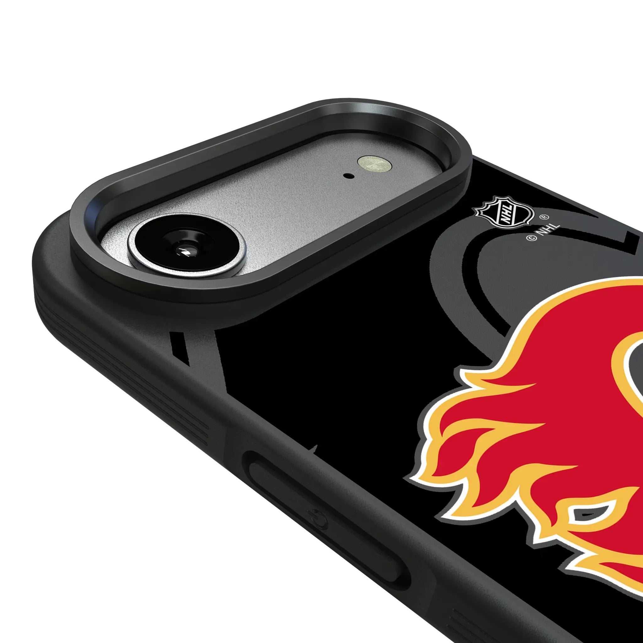 Calgary Flames Monocolor Tilt Bump Phone Case