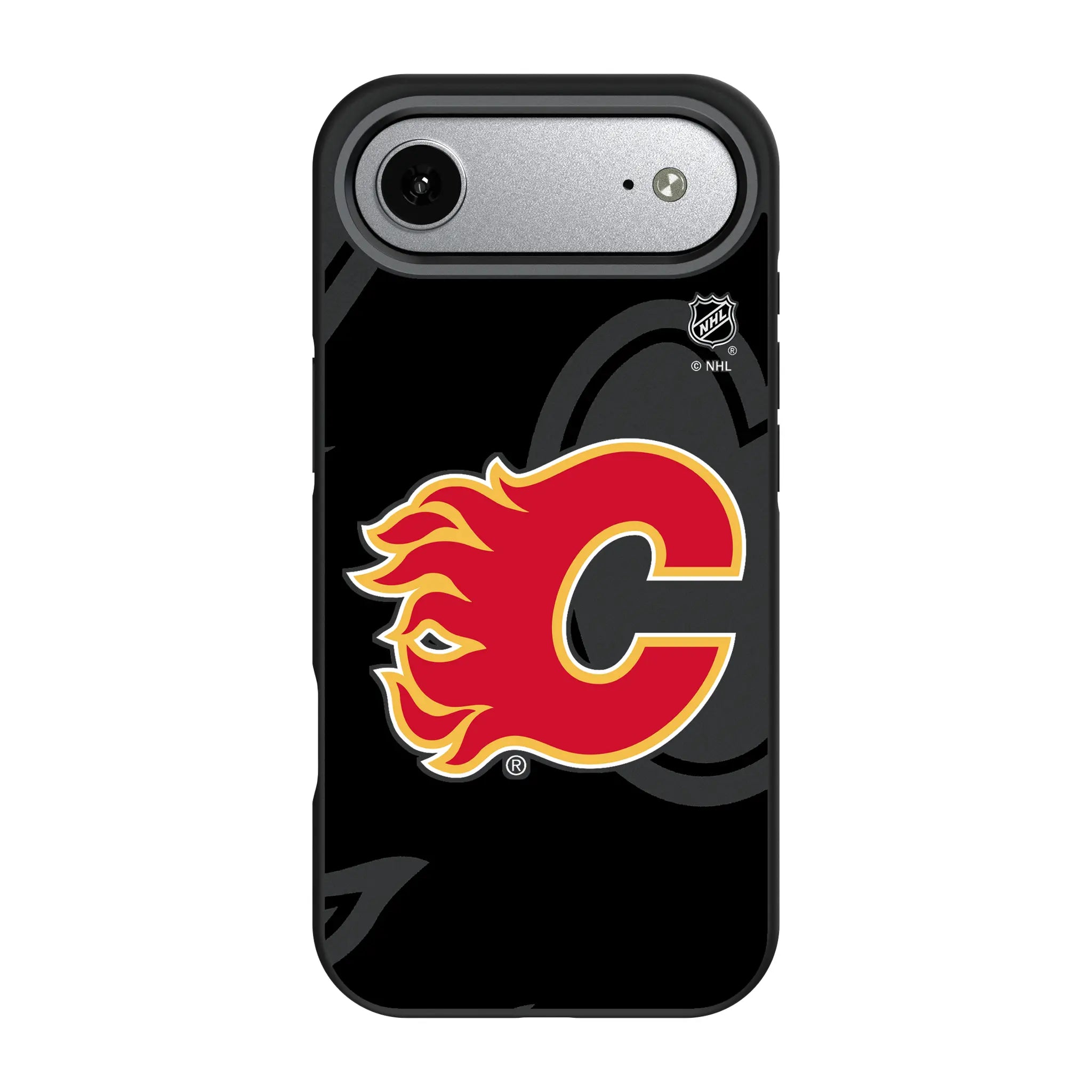 Calgary Flames Monocolor Tilt Bump Phone Case