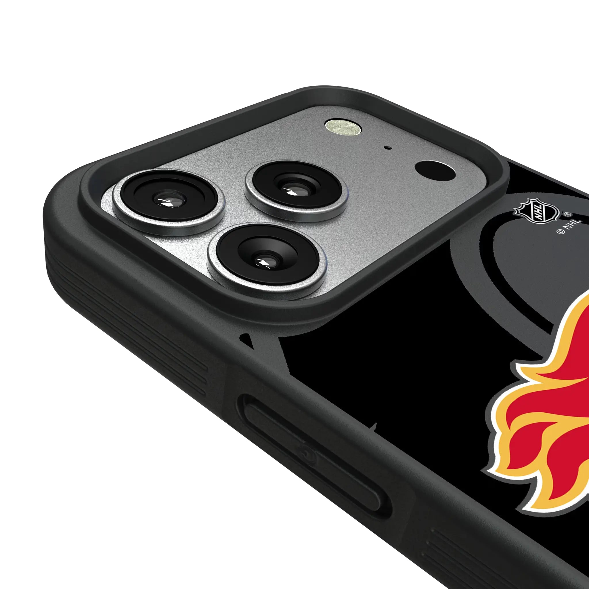 Calgary Flames Monocolor Tilt Bump Phone Case