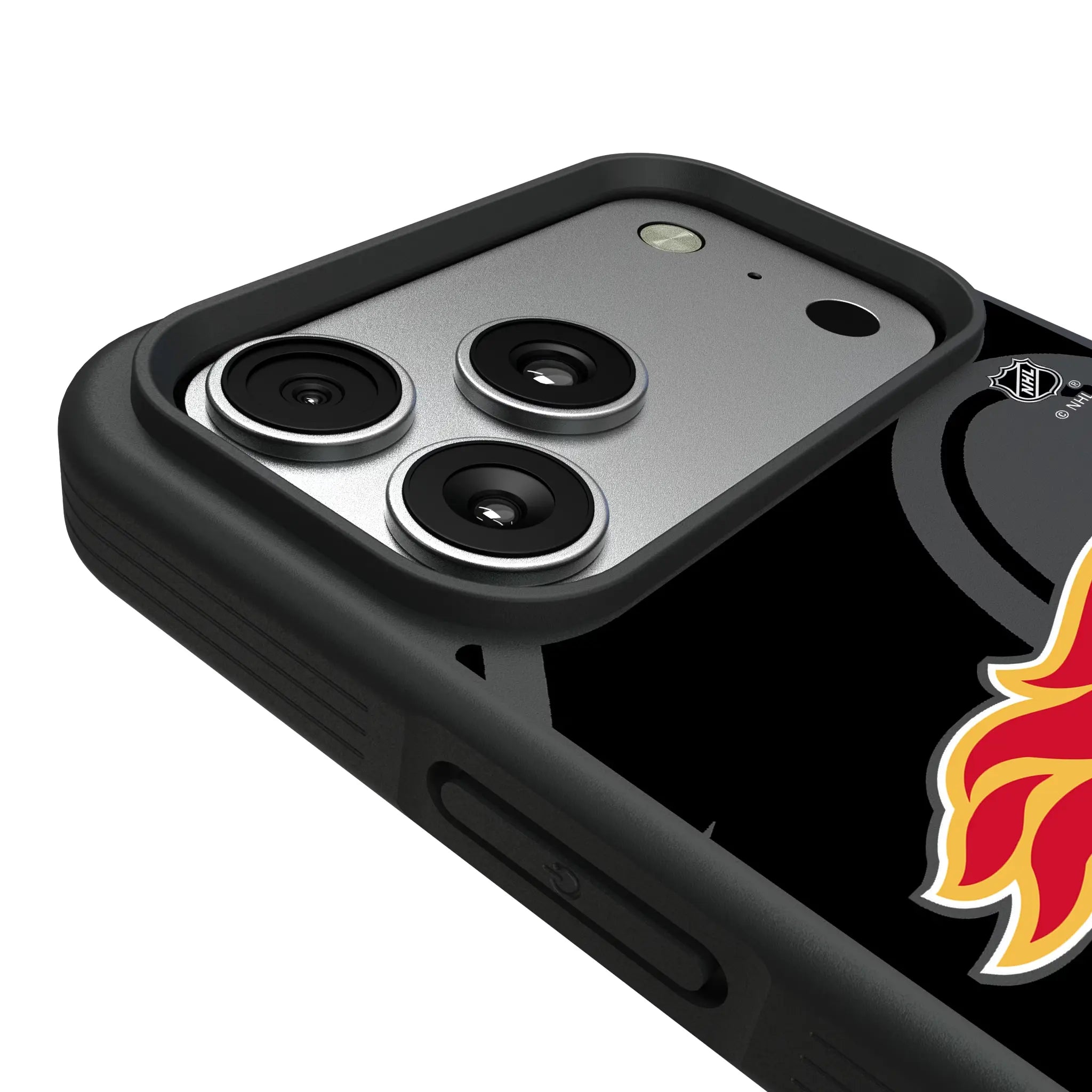 Calgary Flames Monocolor Tilt Bump Phone Case
