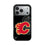 Calgary Flames Monocolor Tilt Bump Phone Case