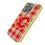 Calgary Flames Plaid Bling Phone Case