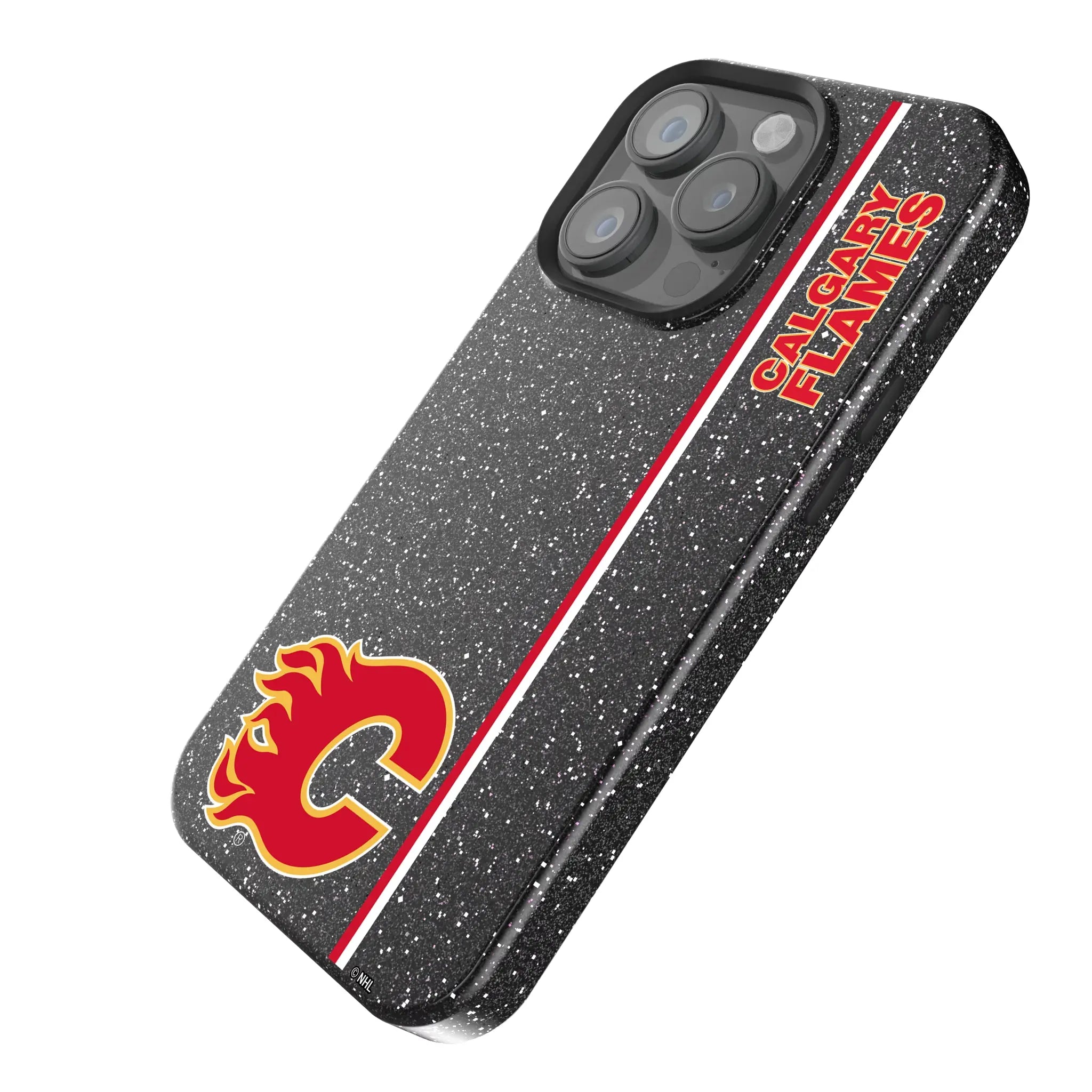 Calgary Flames Sidebar Bling Phone Case