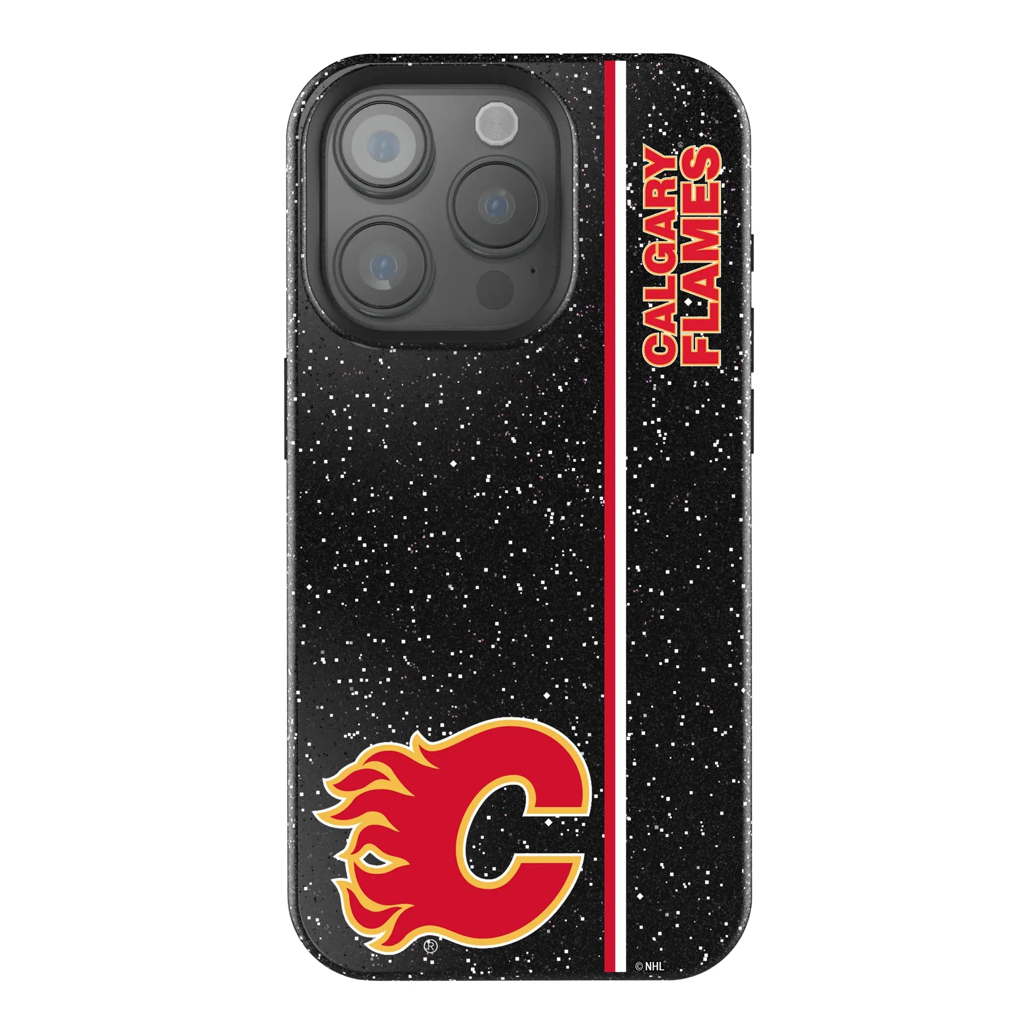 Calgary Flames Sidebar Bling Phone Case