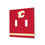 Calgary Flames Stripe Hidden-Screw Light Switch Plate