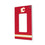 Calgary Flames Stripe Hidden-Screw Light Switch Plate