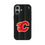 Calgary Flames Text Backdrop MagSafe Compatible Phone Case for Apple iPhone