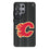 Calgary Flames Text Backdrop MagSafe Compatible Phone Case for Samsung Galaxy