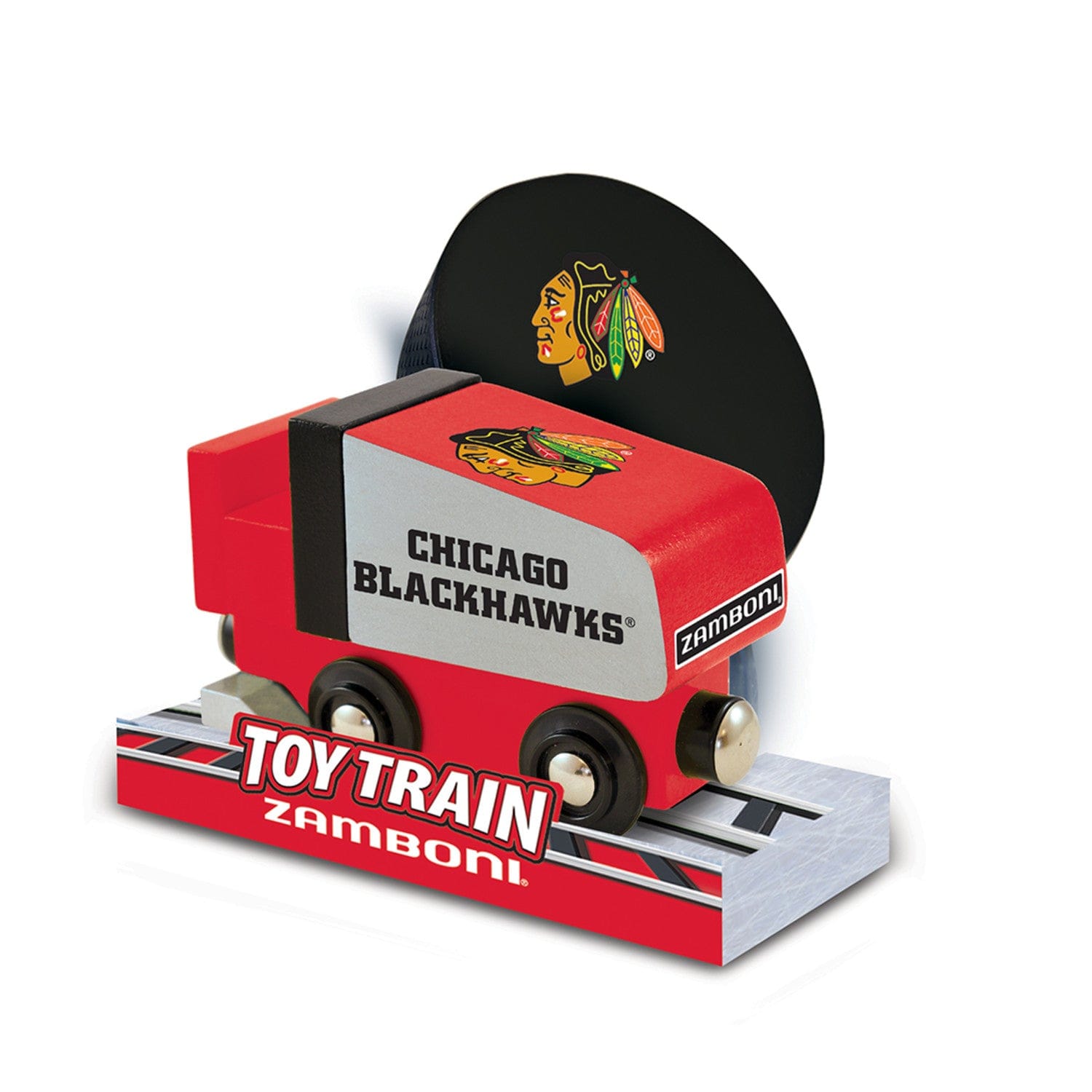 Chicago Blackhawks Collectible Toy Train Engine