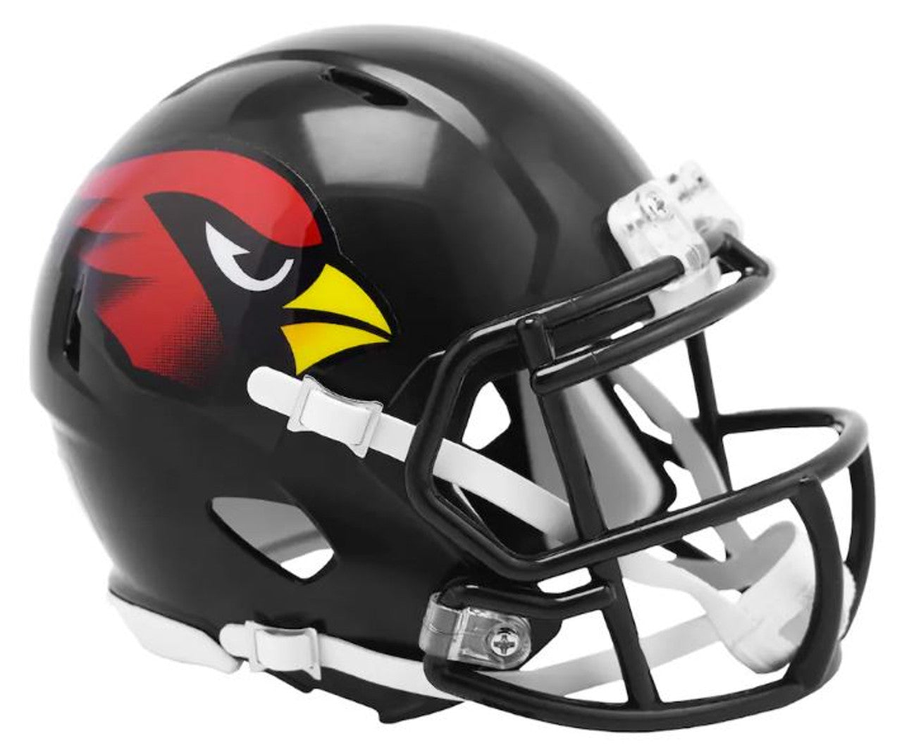 Arizona Cardinals Alternate BLACK Riddell Speed Mini Helmet - Sports Collectibles, Sports Memorabilia, Sports Fan Shop, Sports Gifts