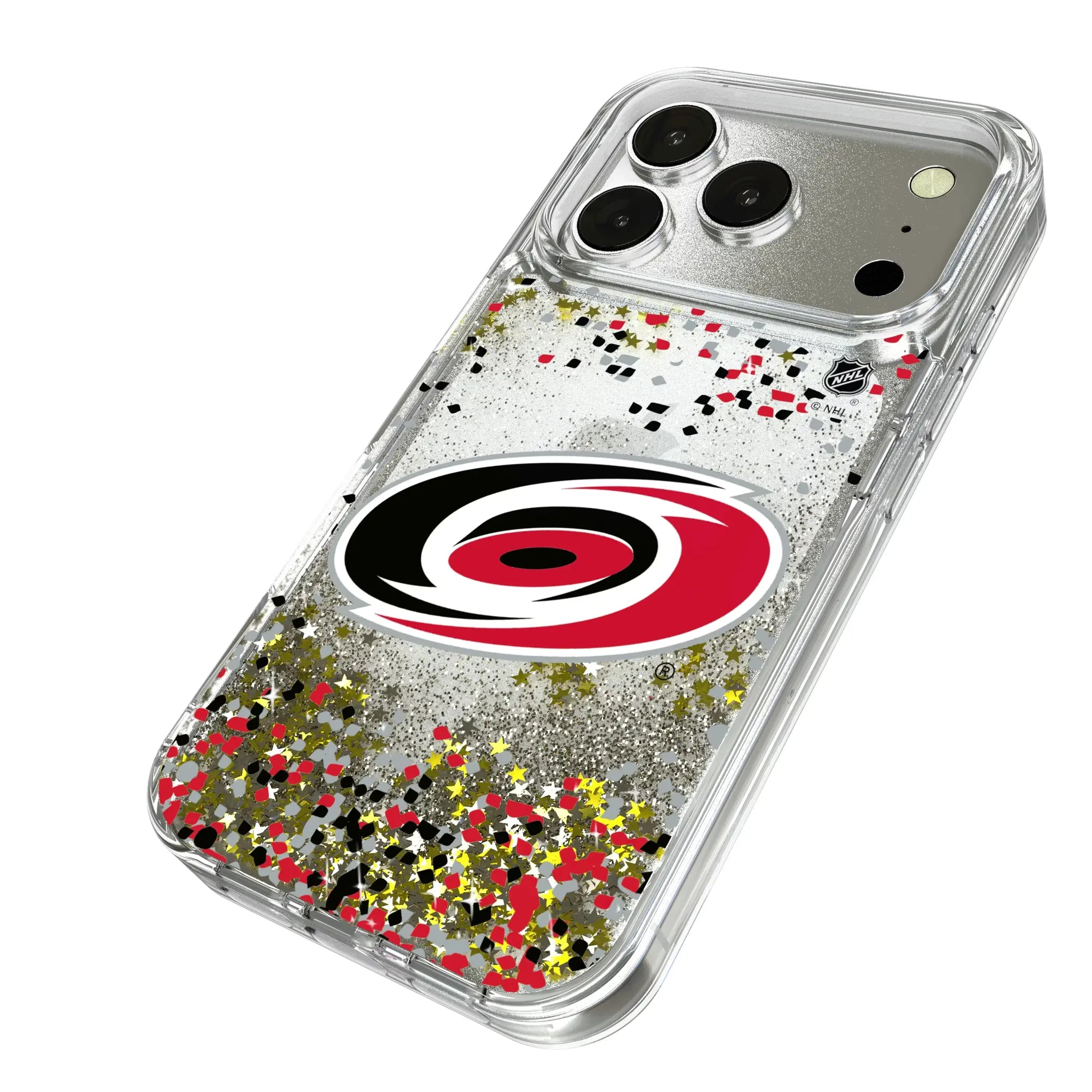 Carolina Hurricanes Confetti Glitter Phone Case
