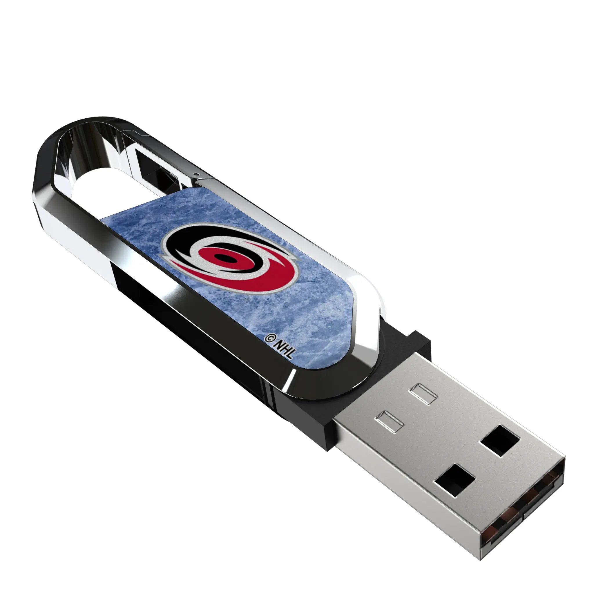 Carolina Hurricanes Ice Flood USB 32GB Clip Style Flash Drive