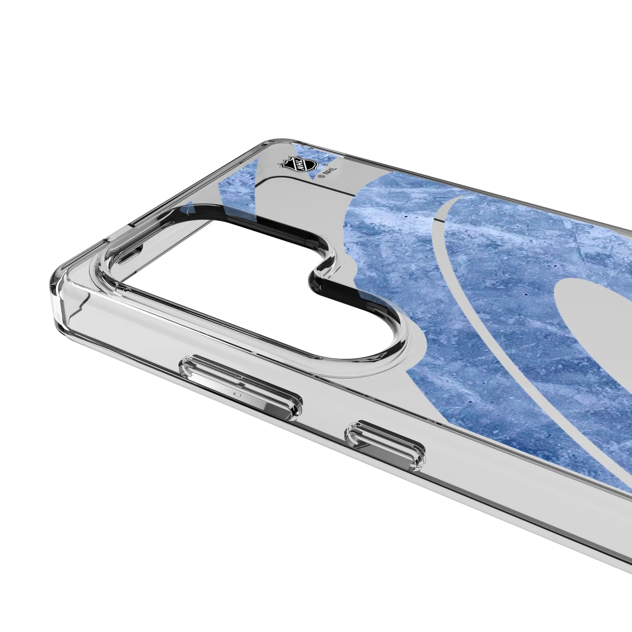 Carolina Hurricanes Ice Tilt Clear Phone Case for Samsung Galaxy