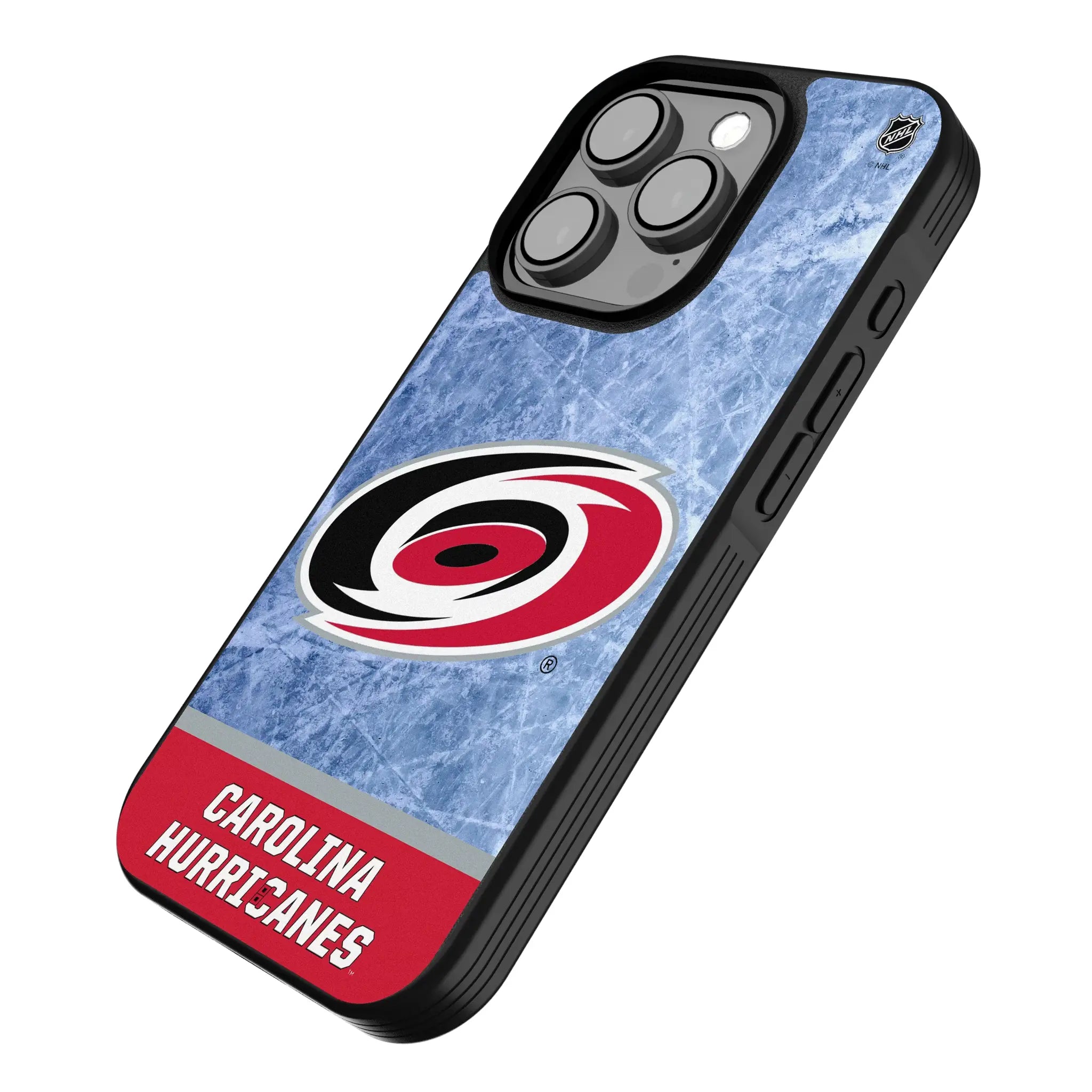 Carolina Hurricanes Ice Wordmark Bump Phone Case