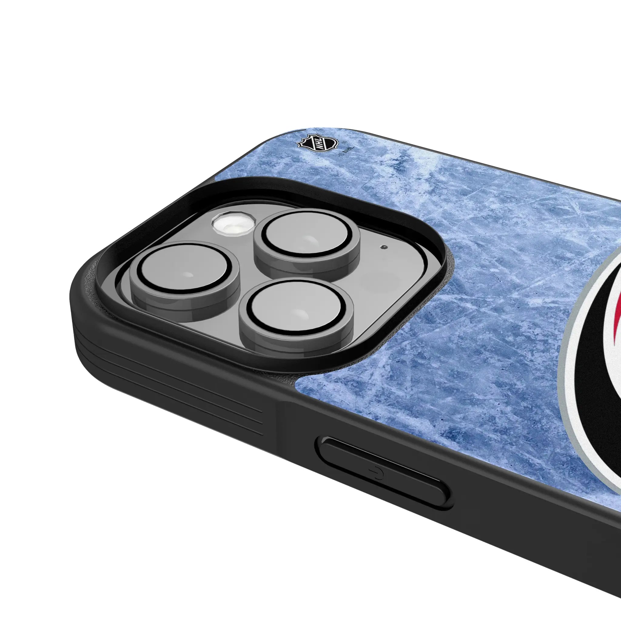 Carolina Hurricanes Ice Wordmark Bump Phone Case