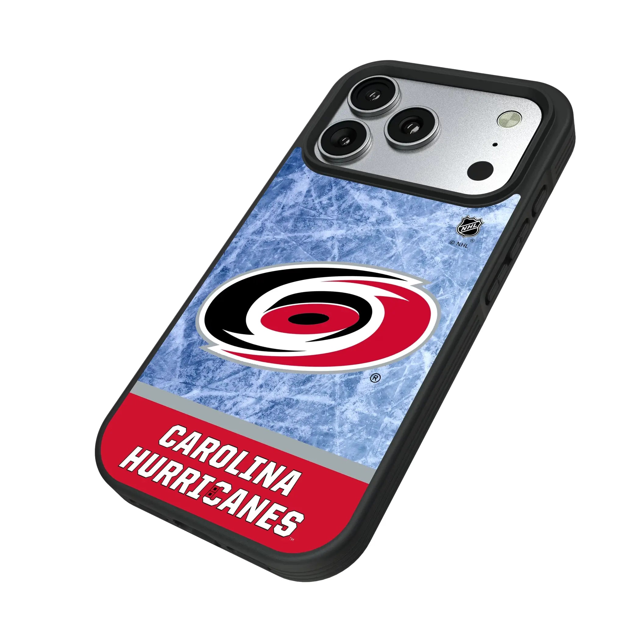 Carolina Hurricanes Ice Wordmark Bump Phone Case