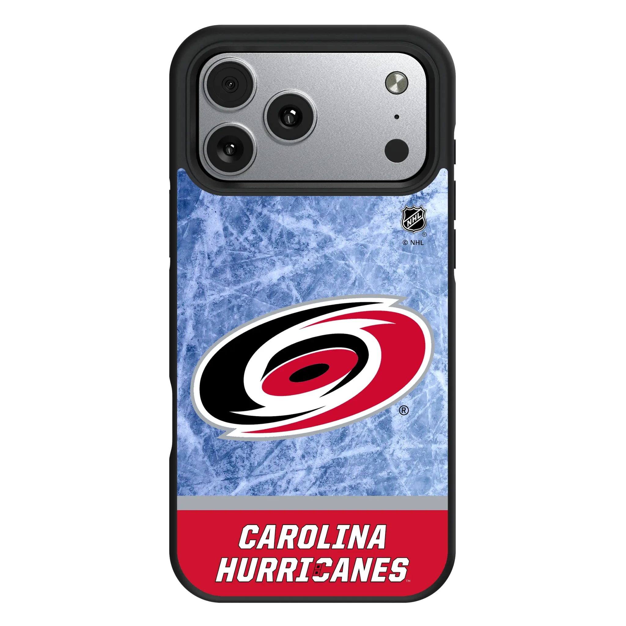 Carolina Hurricanes Ice Wordmark Bump Phone Case