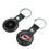 Carolina Hurricanes Insignia Black Airtag Holder 2-Pack