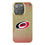 Carolina Hurricanes Linen Bling Phone Case for Apple iPhone