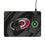 Carolina Hurricanes Monocolor Tilt 15-Watt Wireless Charger and Mouse Pad