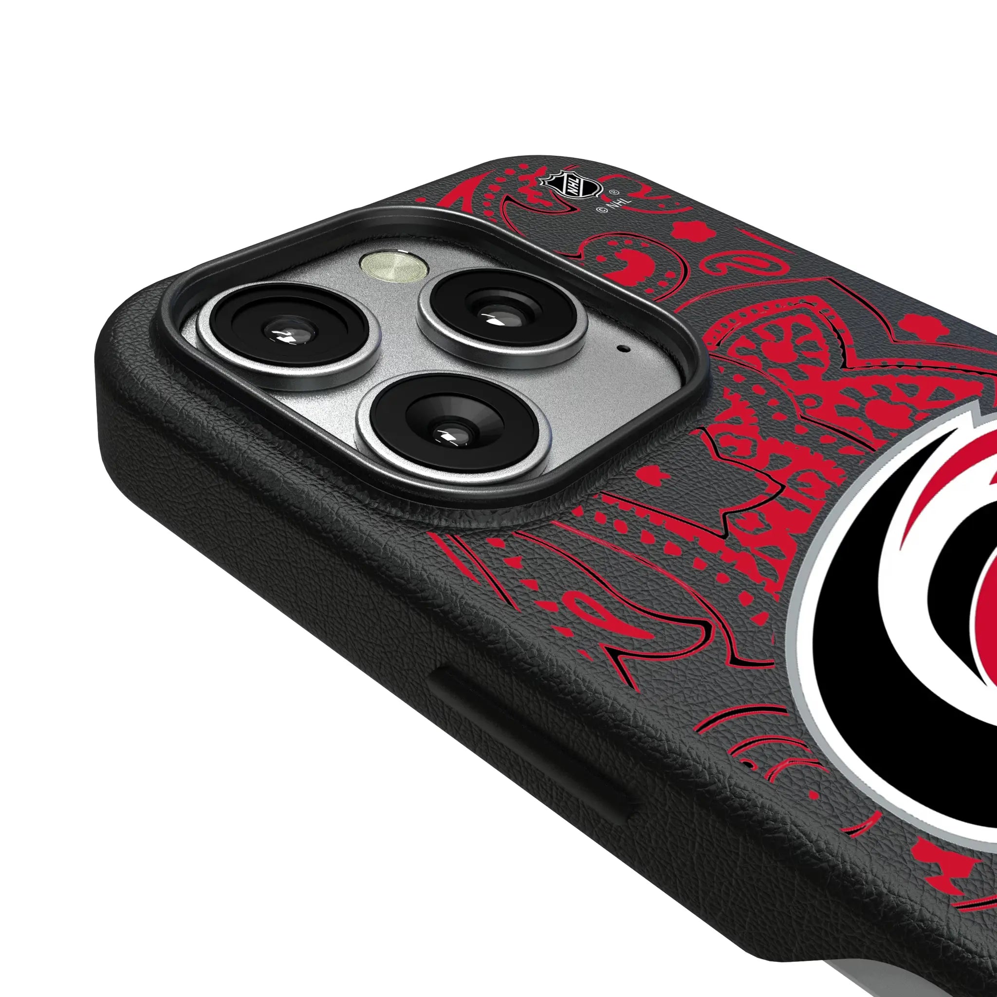 Carolina Hurricanes Paisley MagSafe Compatible Phone Case for Apple iPhone