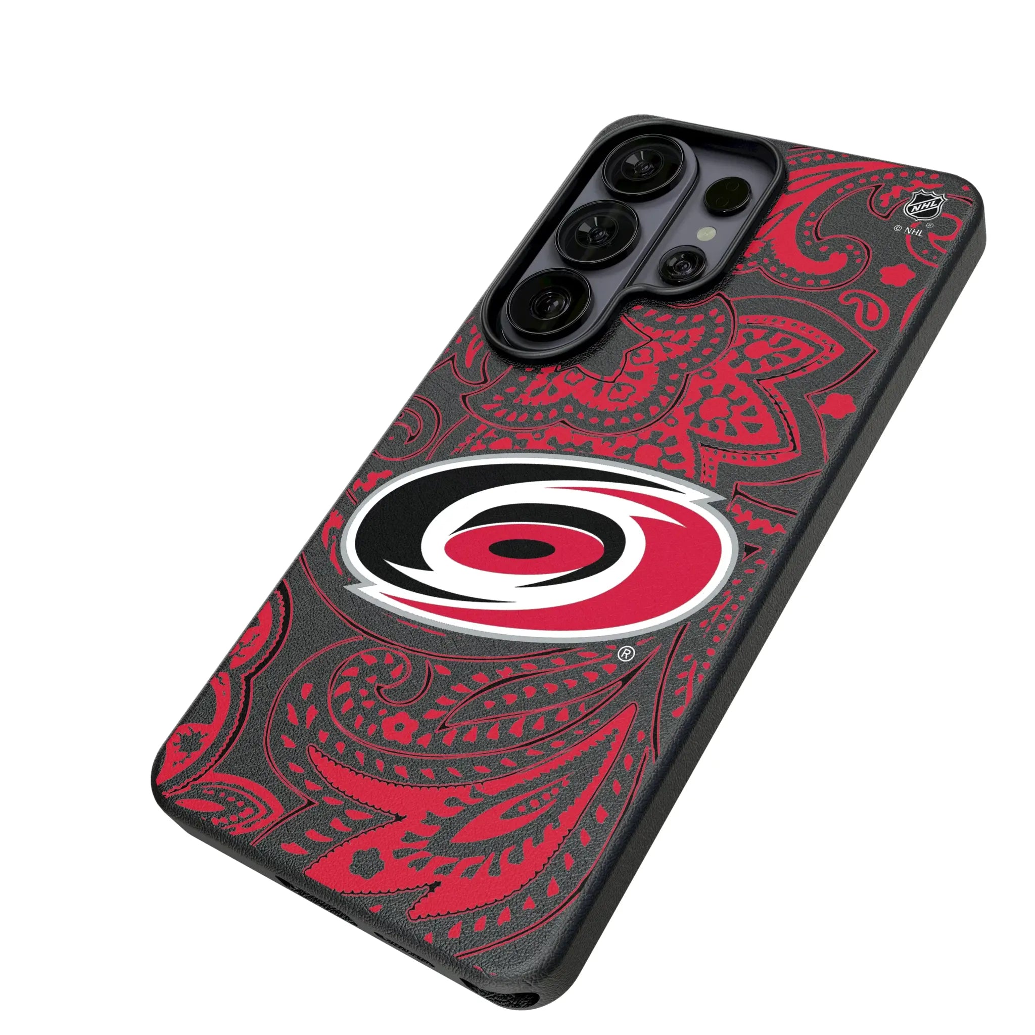 Carolina Hurricanes Paisley MagSafe Compatible Phone Case for Samsung Galaxy