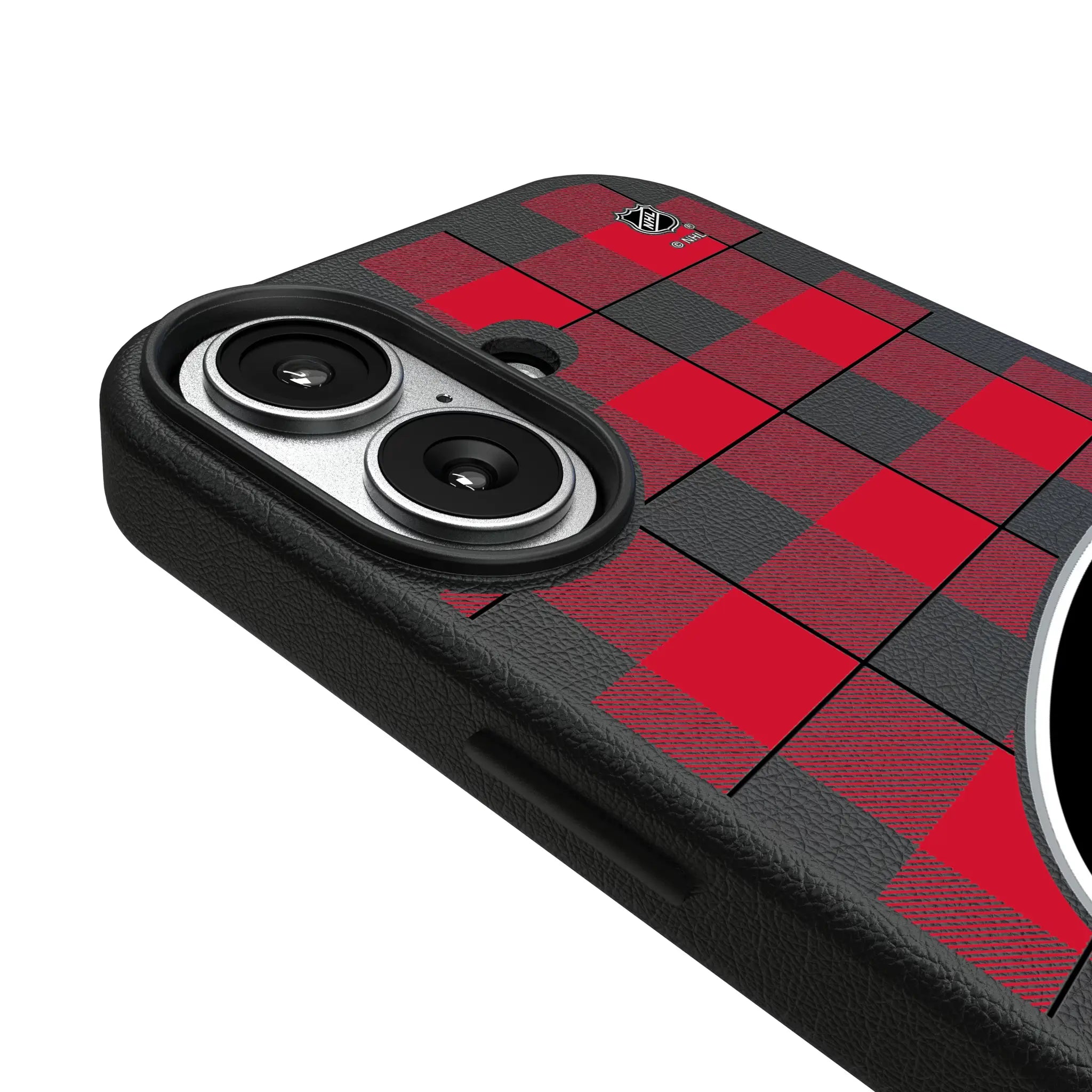 Carolina Hurricanes Plaid MagSafe Compatible Phone Case for Apple iPhone