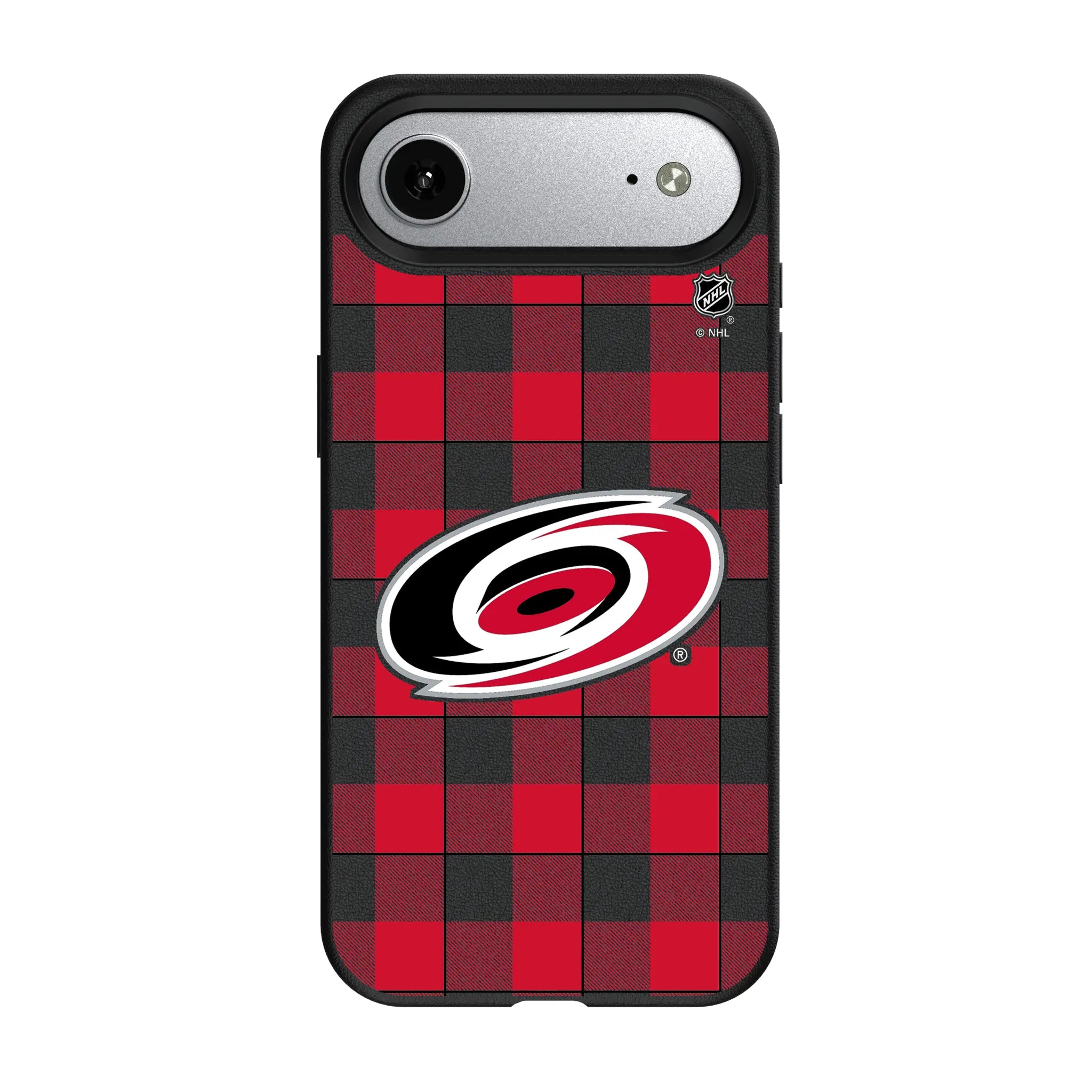 Carolina Hurricanes Plaid MagSafe Compatible Phone Case for Apple iPhone