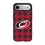 Carolina Hurricanes Plaid MagSafe Compatible Phone Case for Apple iPhone
