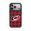 Carolina Hurricanes Plaid MagSafe Compatible Phone Case for Apple iPhone