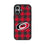 Carolina Hurricanes Plaid MagSafe Compatible Phone Case for Apple iPhone