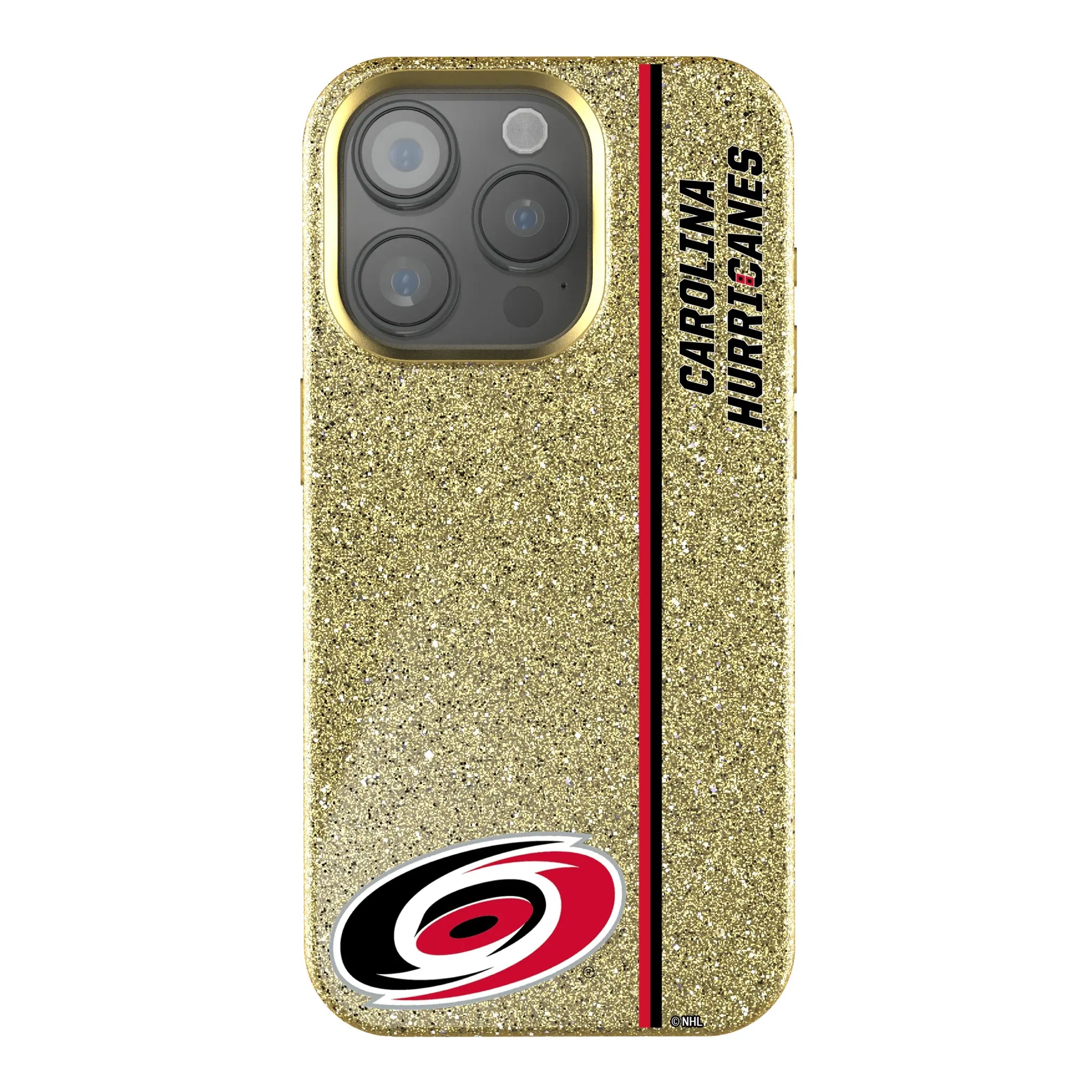 Carolina Hurricanes Sidebar Bling Phone Case