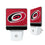 Carolina Hurricanes Stripe Night Light 2-Pack