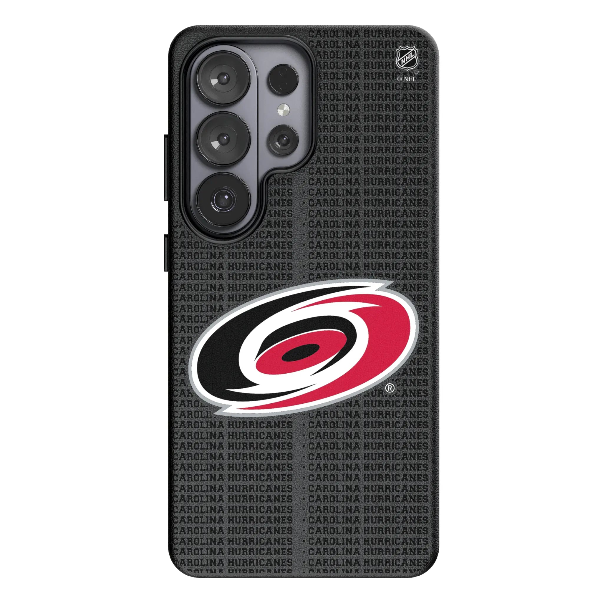 Carolina Hurricanes Text Backdrop MagSafe Compatible Phone Case for Samsung Galaxy