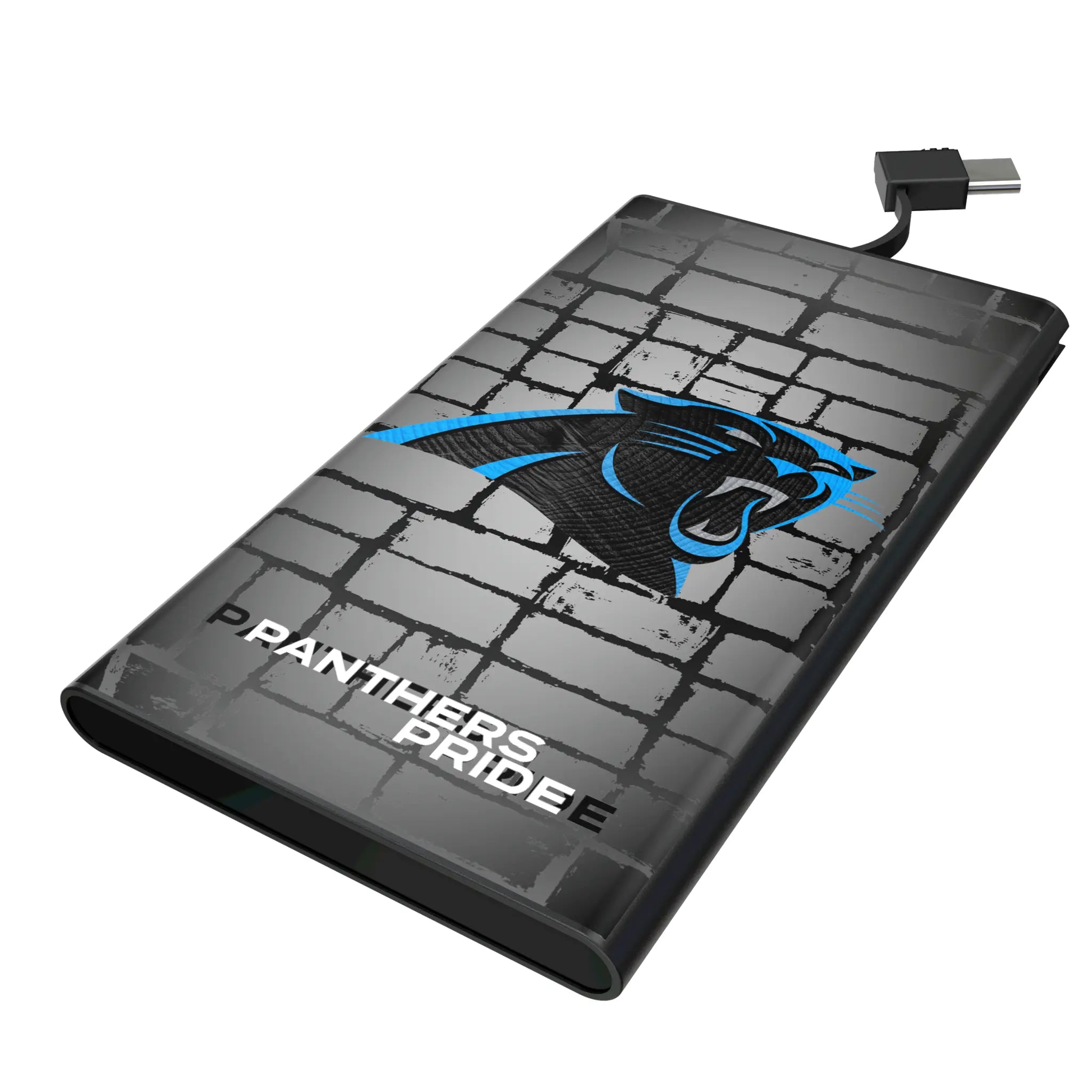 Carolina Panthers Brick 5000mAh Flat Powerbank