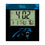 Carolina Panthers Color Block Wall Clock