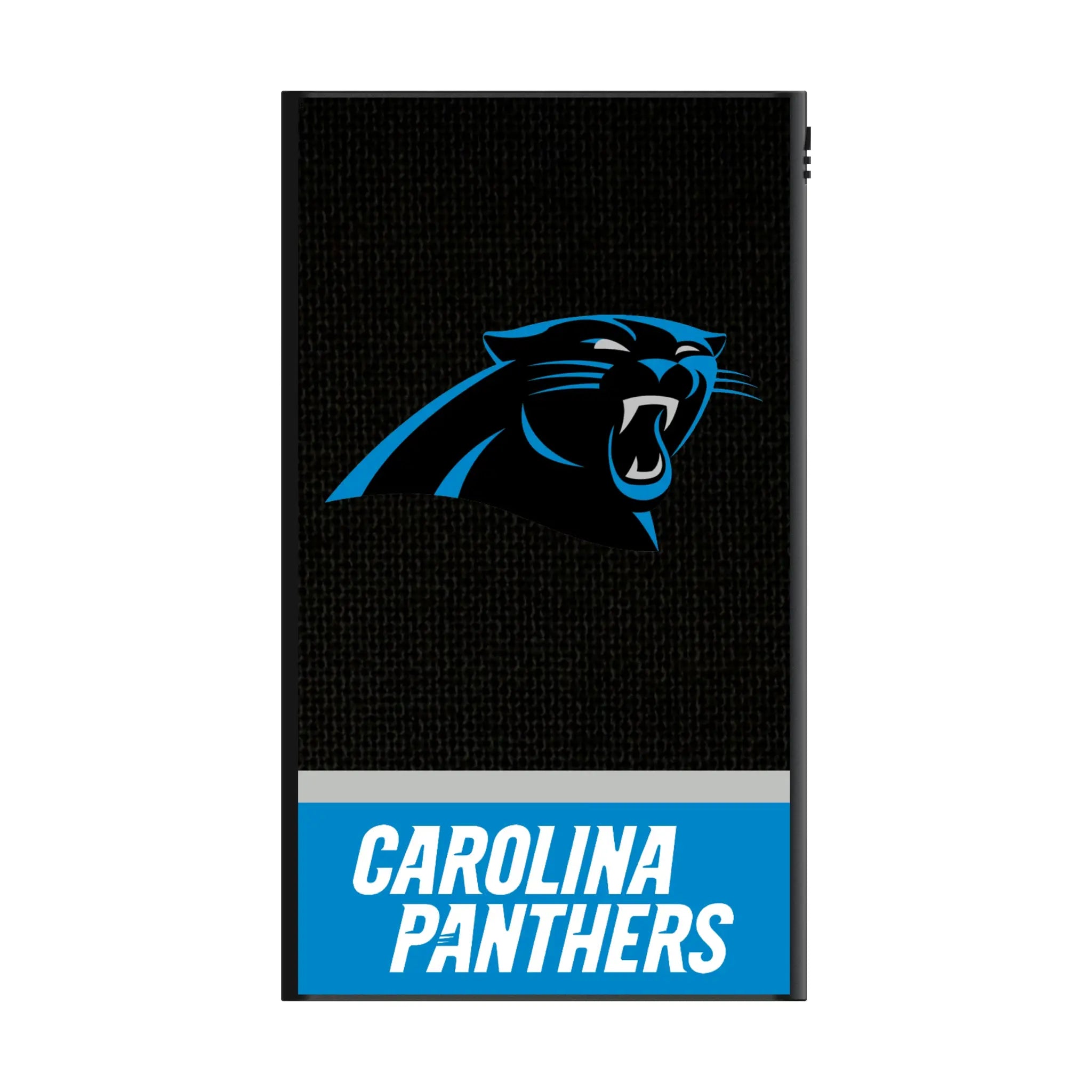 Carolina Panthers Endzone Solid 5000mAh Flat Powerbank