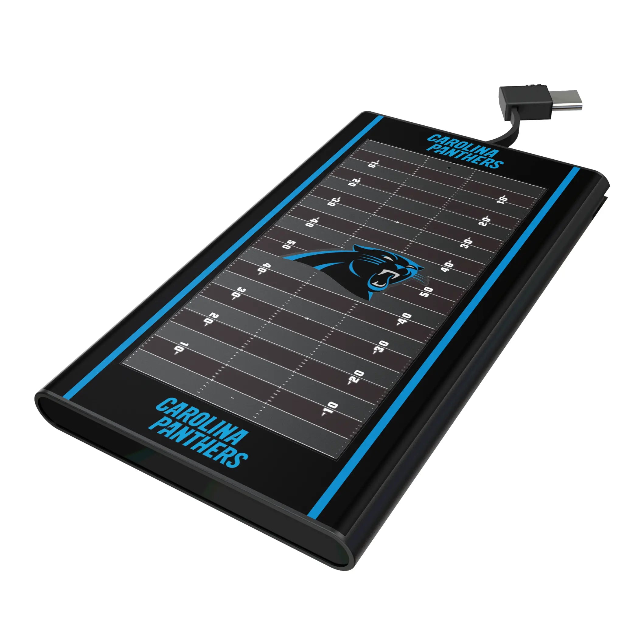 Carolina Panthers Field 5000mAh Flat Powerbank