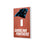 Carolina Panthers Football Hidden-Screw Light Switch Plate