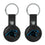 Carolina Panthers Insignia Black Airtag Holder 2-Pack