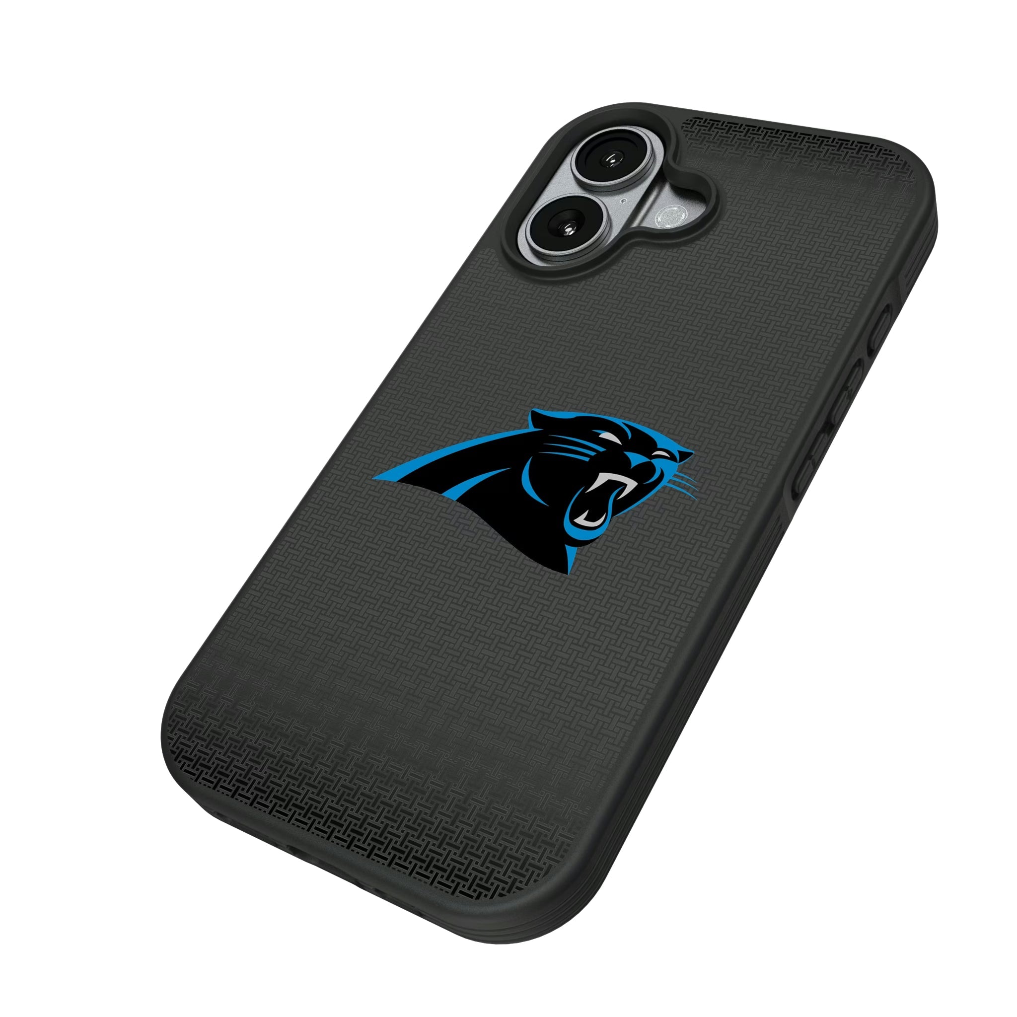 Carolina Panthers Linen Bump Phone Case - Sports Gifts, Sports Memorabilia, Sports Collectibles, Fan Shop
