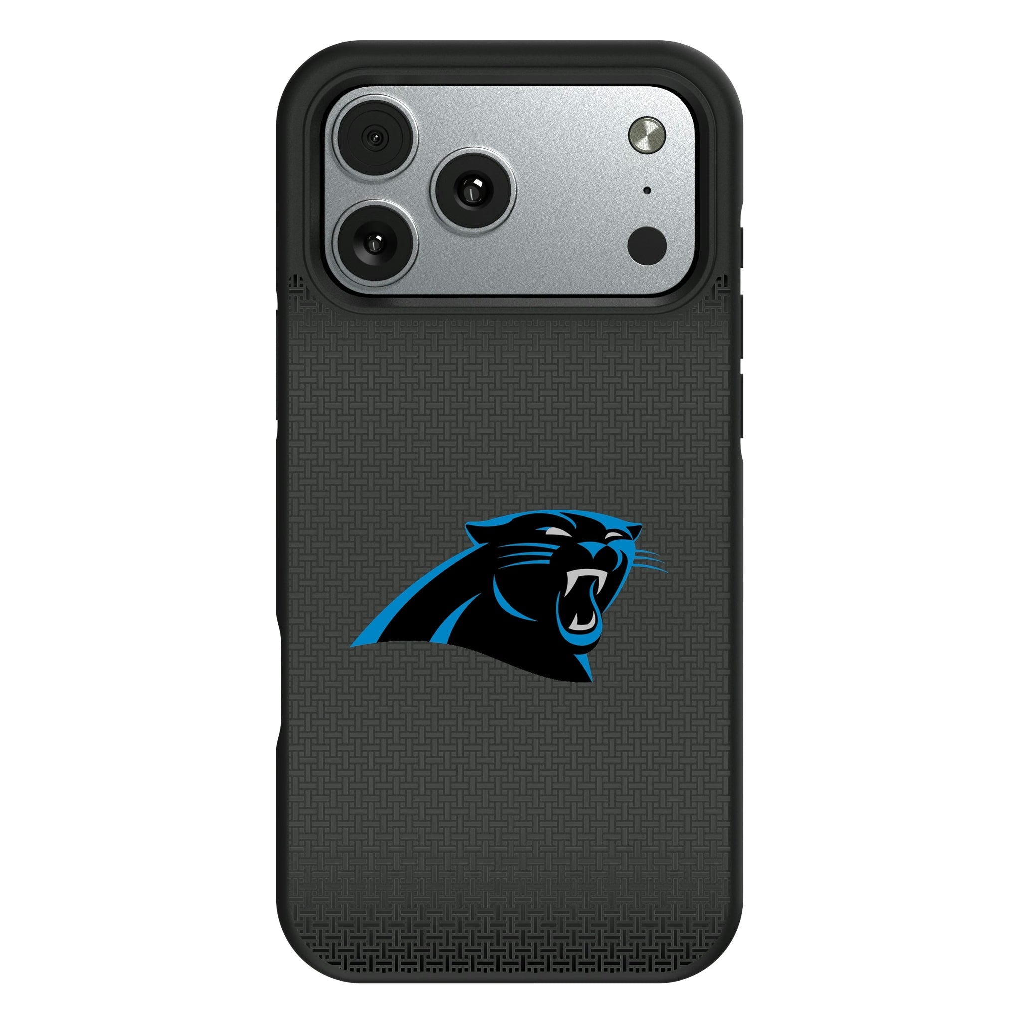 Carolina Panthers Linen Bump Phone Case - Sports Gifts, Sports Memorabilia, Sports Collectibles, Fan Shop
